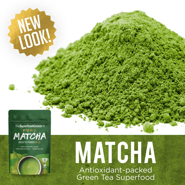 Green Foods  100% Organic & Pure Matcha Green Tea - Ceremonial Grade