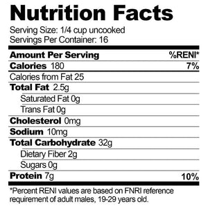Organic Quinoa Philippines Nutrition Facts